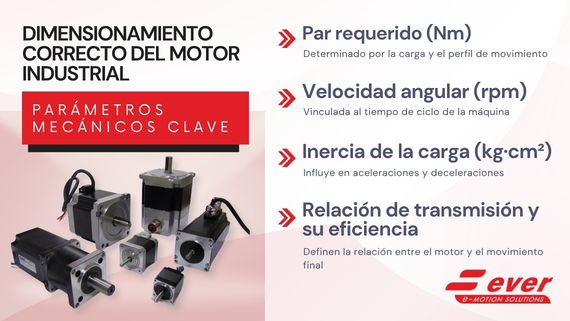 Cómo dimensionar correctamente un motor para una máquina industrial