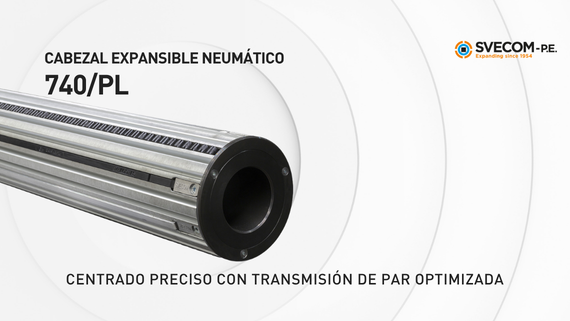 cabezal neumático expansible