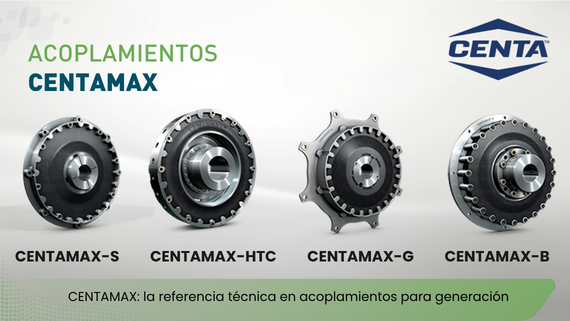Acoplamientos CENTAMAX para grupos electrógenos de CENTA - HERREKOR SLU