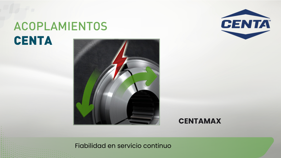 Acoplamientos CENTAMAX para grupos electrógenos de CENTA - HERREKOR SLU