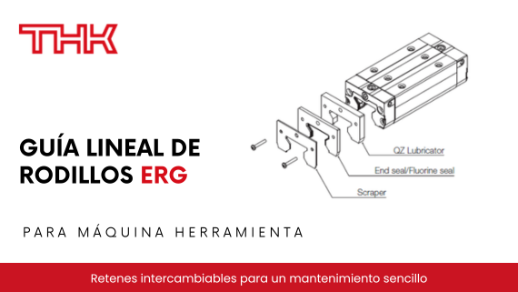 Nueva guía de rodillos ERG de THK- HERREKOR SLU