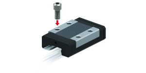 Bloques miniatura tipo SRS-M en, Guías miniatura LM jaula de bolas