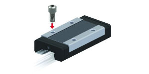 Bloques miniatura tipo SRS-N en, Guías miniatura LM jaula de bolas